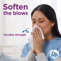 Puffs Ultra Soft Facial Tissues, 6-Pack Case (24 Boxes Total)