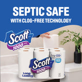 Scott 1000 Toilet Paper, 20 Rolls