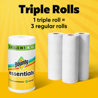 Bounty Essentials Select-A-Size Paper Towels, 6 Double Rolls