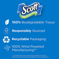 Scott Rapid-Dissolving Toilet Paper for RVs & Boats, 48 Double Rolls
