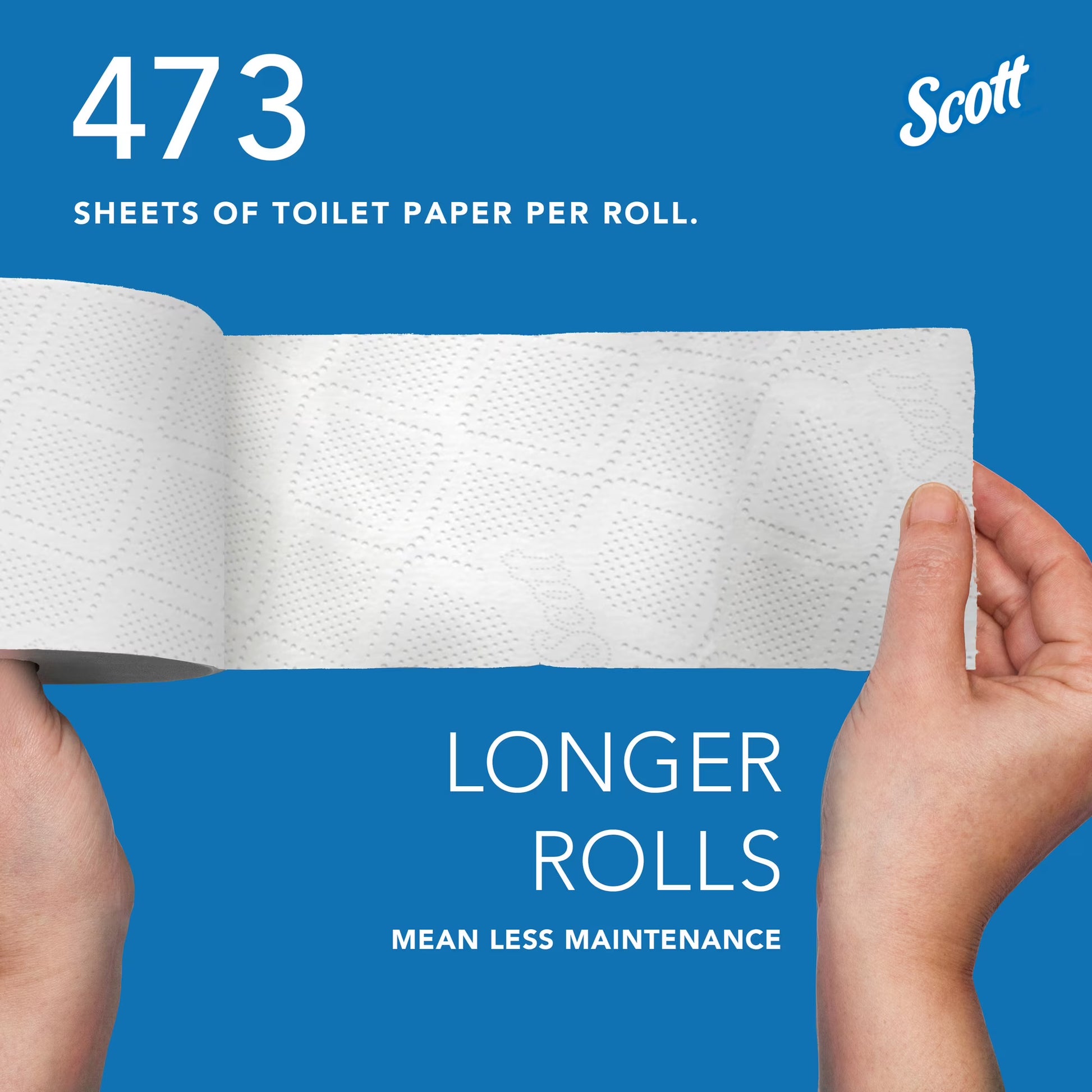 Scott Professional Recycled Fiber Toilet Paper, 80-Roll Case