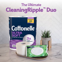 Cottonelle Ultra Soft Toilet Paper, 24 Mega Rolls