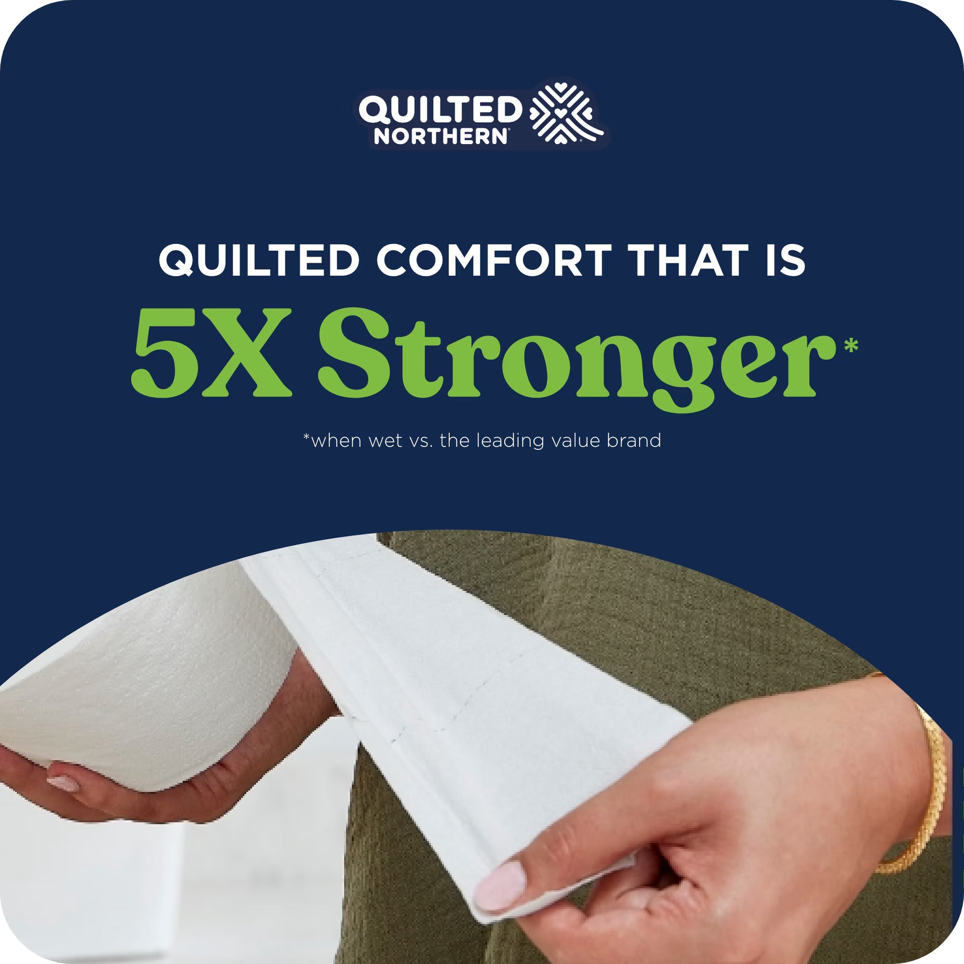Quilted Northern Ultra Soft & Strong Toilet Paper, 18 Mega Rolls