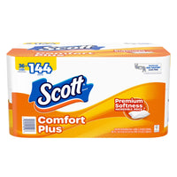 Scott ComfortPlus Toilet Paper, 36 Mega Rolls