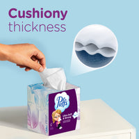 Puffs Ultra Soft Facial Tissues, 6-Pack Case (24 Boxes Total)