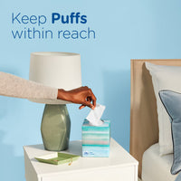 Puffs Plus Lotion Facial Tissue, 8 Mega Cube Boxes