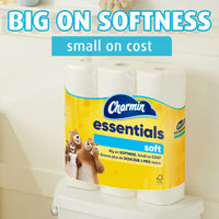 Charmin Essentials Soft Toilet Paper, 12 Mega Rolls