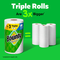 Bounty Select-A-Size Paper Towels, 6-Pack (2 Triple Rolls Each)