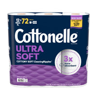 Cottonelle Ultra Soft Toilet Paper, 12 Mega XL Rolls