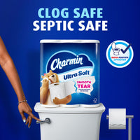 Charmin Ultra Soft Toilet Paper, 4-Pack (24 Mega Rolls Total)