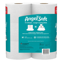 Angel Soft Mega XL Toilet Paper, 6 Rolls (480 2-Ply Sheets Each)