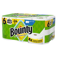 Bounty Select-A-Size Paper Towels, 6 Mega Rolls