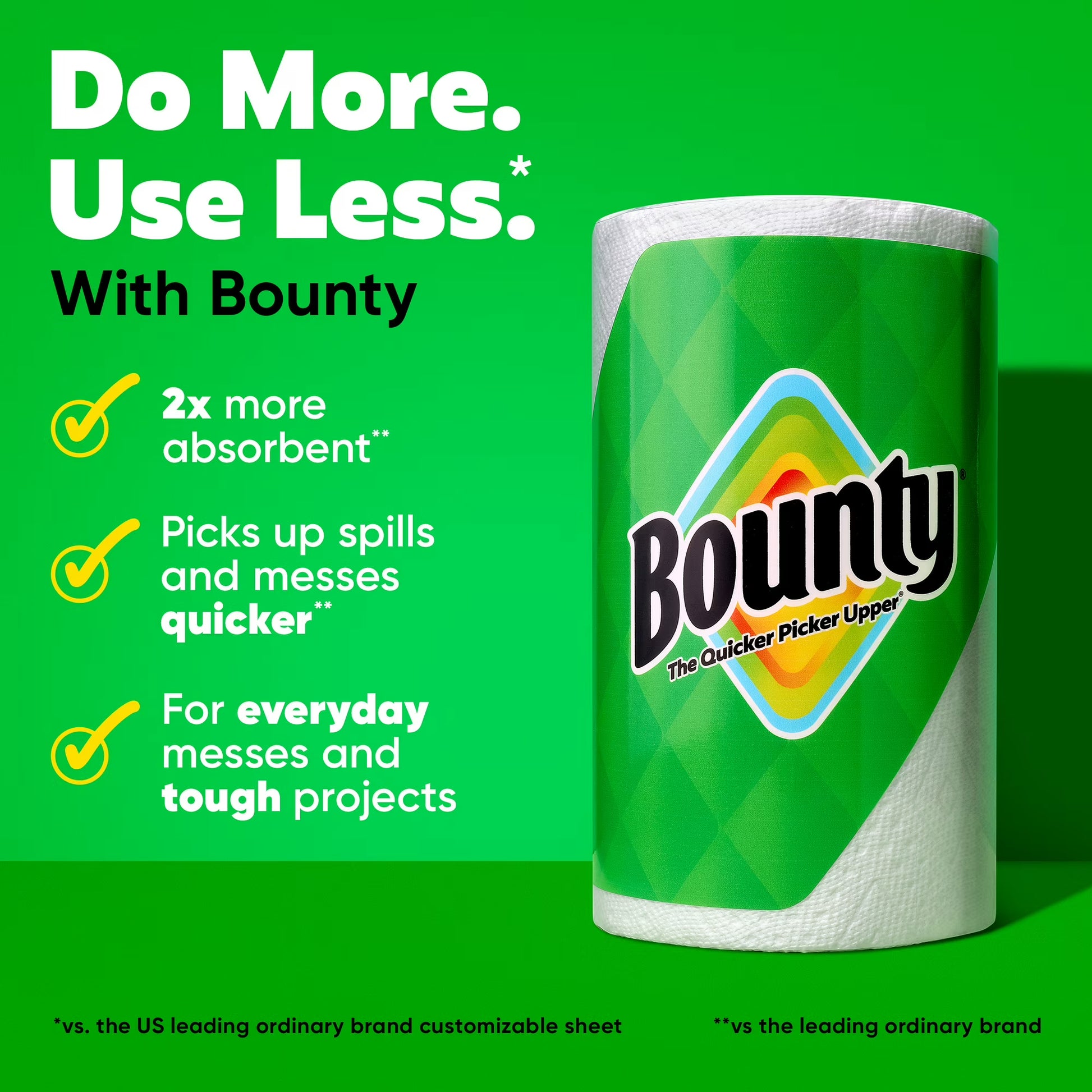 Bounty Select-A-Size Paper Towels, 12 Double Rolls