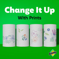 Bounty Select-A-Size Paper Towels, Print, 2 Triple Rolls