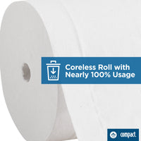 Angel Soft Professional Coreless Toilet Paper, 36 Rolls (750 Sheets Each)