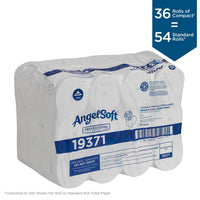 Angel Soft Professional Coreless Toilet Paper, 36 Rolls (750 Sheets Each)