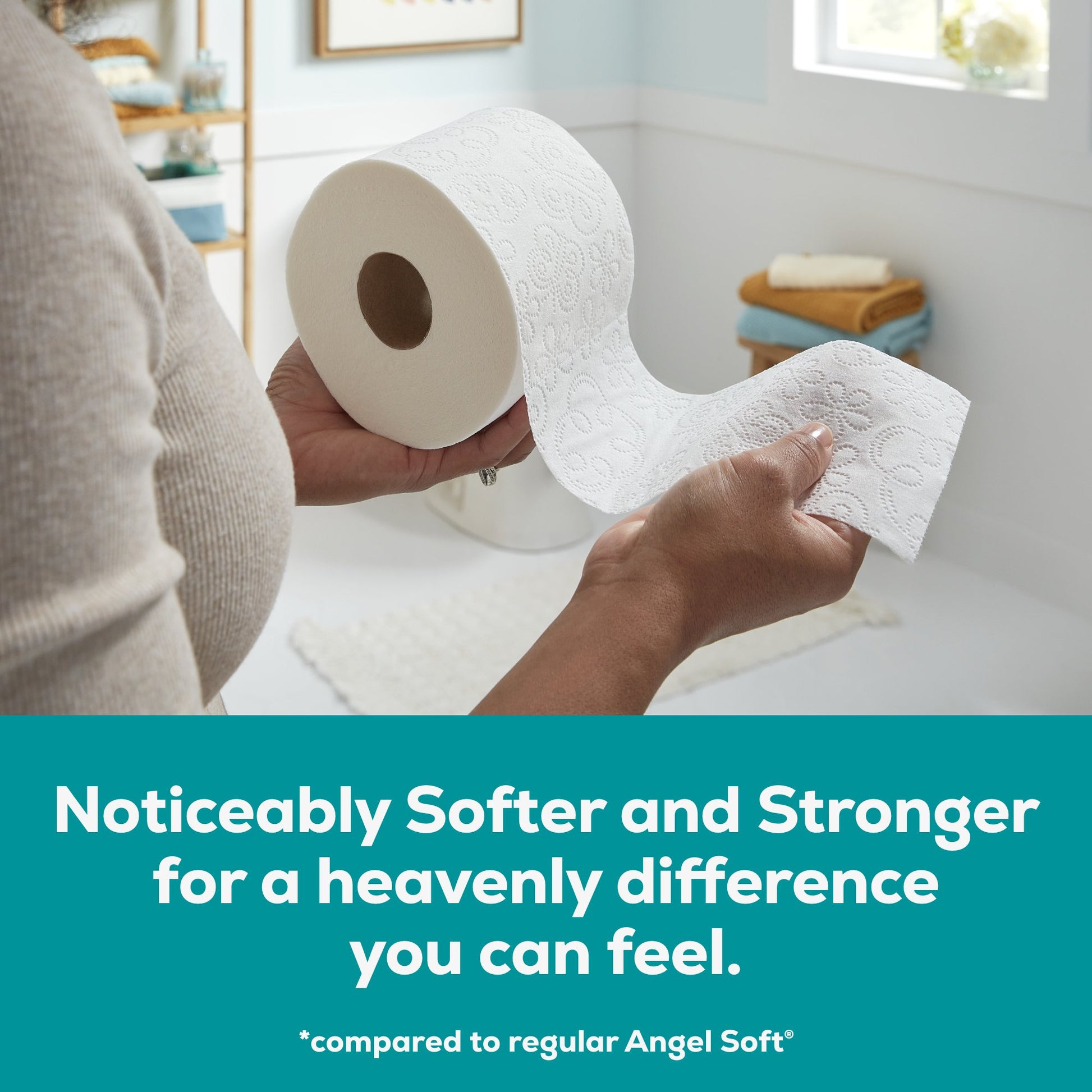 Angel Soft Ultra Toilet Paper, 12 Mega Rolls, 2-Ply, 320 Sheets Per Roll