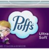 Puffs Ultra Soft Non-Lotion Facial Tissues, 8 Family Boxes, 120 Tissues Per Box (960 Tissues Total)