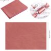 Naler 60 Sheets 15 x 20 Inches Rose Gold Tissue Paper Bulk Gift Wrapping Paper for DIY Crafts Decorative Tissue Paper Flower Pom Pom Wedding Party Decoration