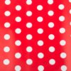 JAM PAPER Gift Wrap - Polka Dot Wrapping Paper - 25 Sq Ft - Red with White Dots - Roll Sold Individually