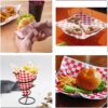 Deli Paper Sheets Sandwich Wrap Paper - 12x12" Food Wrapping Grease Resistant Checkered Liner Papers, Perfect for Restaurants, Barbecues, Picnics,...