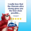 Charmin Ultra Strong Toilet Paper, Mega Roll, 18 Count of 286 Sheets Per Roll
