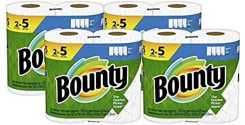 Bounty Select-A-Size Paper Towels, White, 1 Double Roll = 2 Regular Rolls,  1 Count, Paper Towels