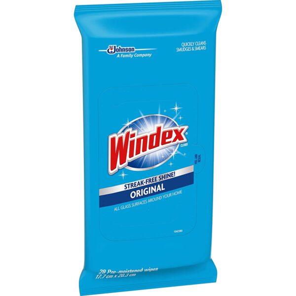 Windex Glass and Multi-Surface Cleaning Wipes, 28 Count - Pack of 3 (84 Total Wipes) - Image 9