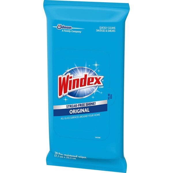 Windex Glass and Multi-Surface Cleaning Wipes, 28 Count - Pack of 3 (84 Total Wipes) - Image 7